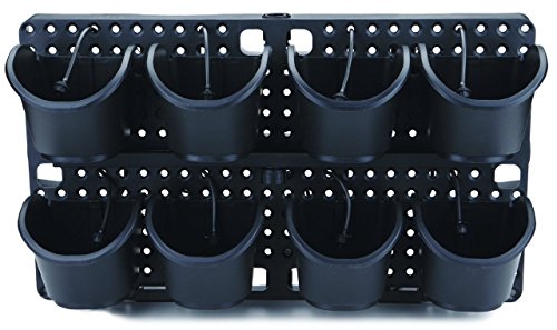 Bricomed Green Wall Jardín Vertical Modular, Verde Agua, 60x30x20 cm