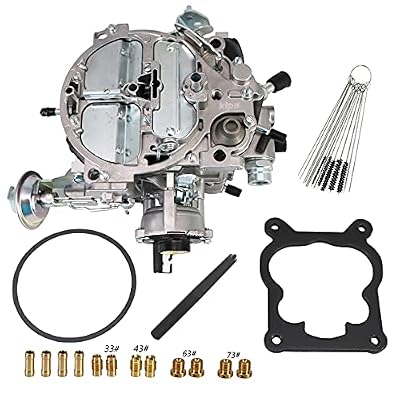 KIPA Carburetor For 1904R 1906R Rochester Quadrajet 4MV Vacuum Secondary 750-cfm electric Choke 4-BBL, Replace for Chevy car truck with 305-350c.i Engine 1980-1989