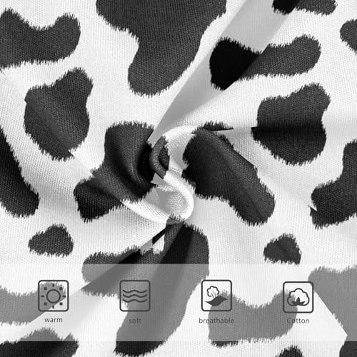 Little Girl Underwear Toddler Panties Kids Undies Cow Print Soft Cotton Briefs 2T-8Y3