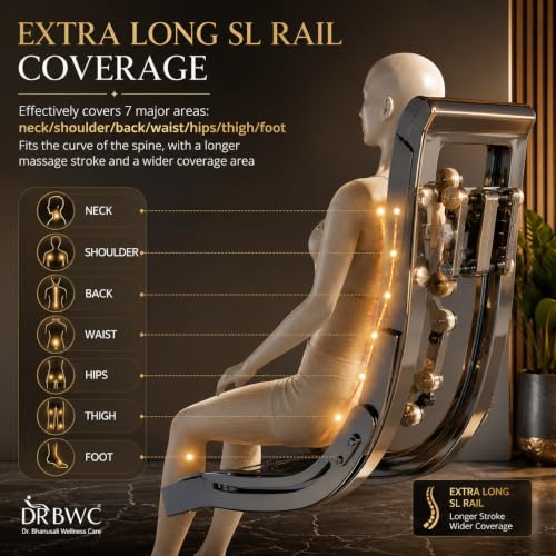 Image of Supreme Hybrid AI 5D Massage Chair | Dual-Core Massage System | Zero Gravity Recliner | AI Body Scan | Full Body SL Track | Heat Therapy | Bluetooth | Premium Royal Gold & White