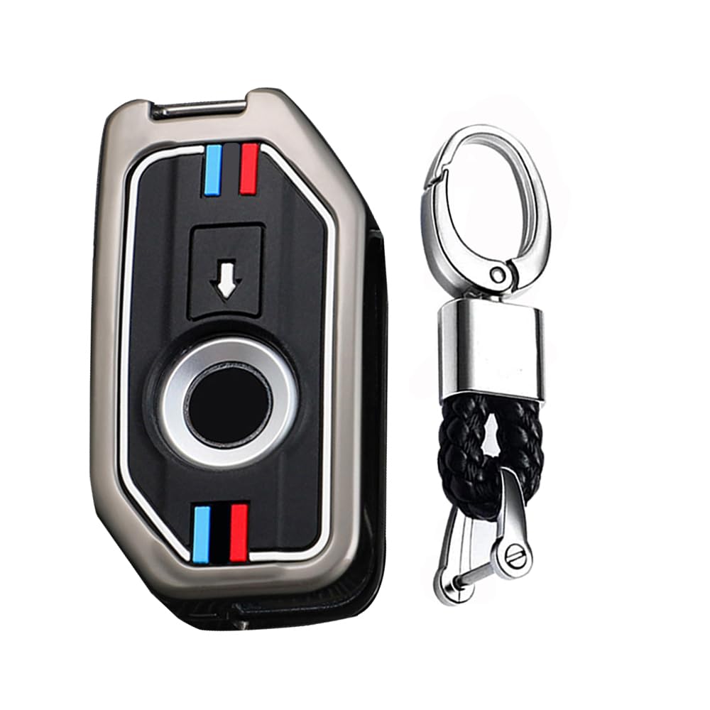 Zinc Alloy Key Fob Case Cover Fit For BMW F850 GS R1200 GS LC R1250GS ADV R1200GS LC Key Accessories Protector Black