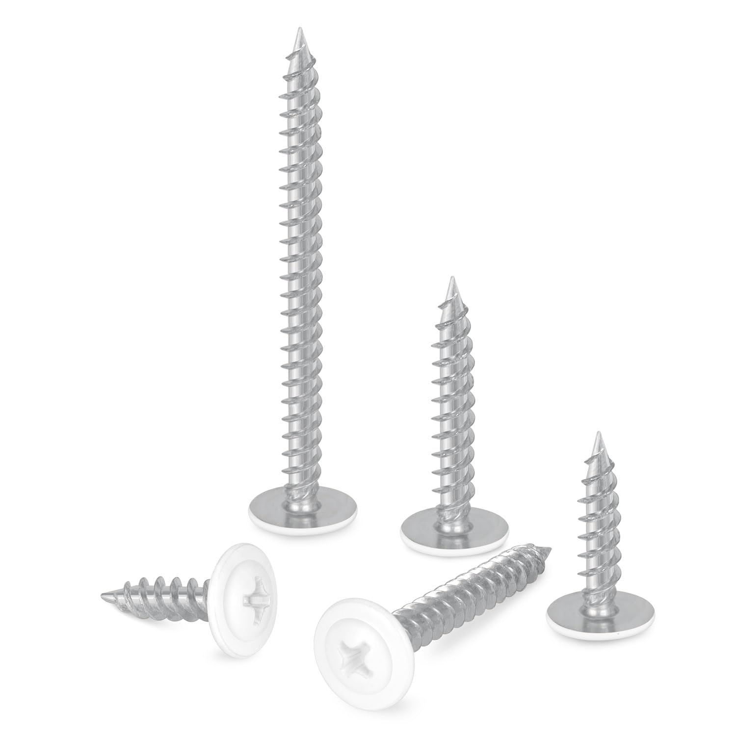 8 x 1 Wood Screws - 120 Pack Phillips Self-Tapping -6