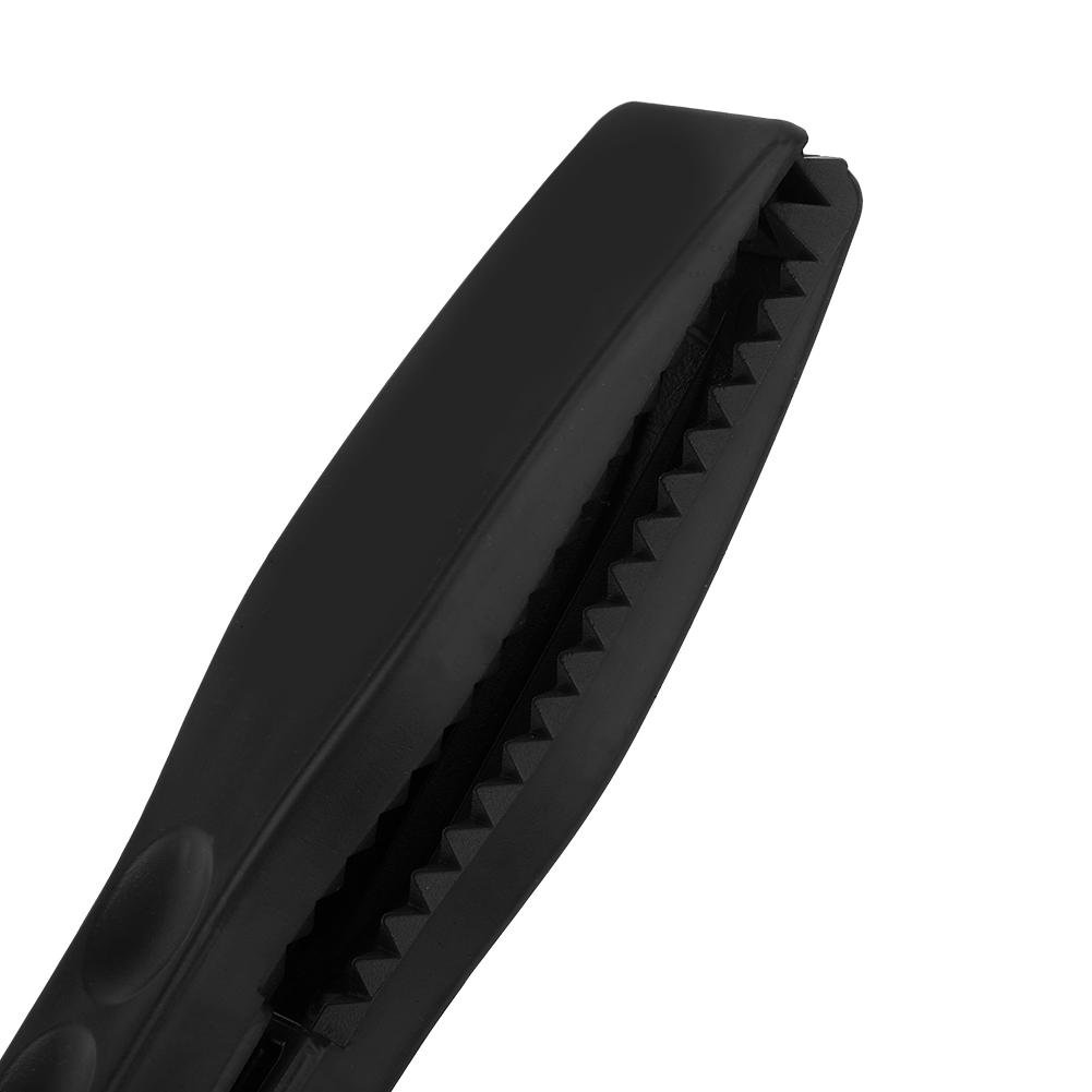 Zerone Pinza per Pesce Impugnatura con Cinturino da Polso Impugnatura per Pesci Antiscivolo Morsetto per Pesci Portatile in Plastica per la Cattura del Pesce(Black)