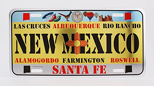 Dimension 9 Home Decorative Plate, New Mexico
