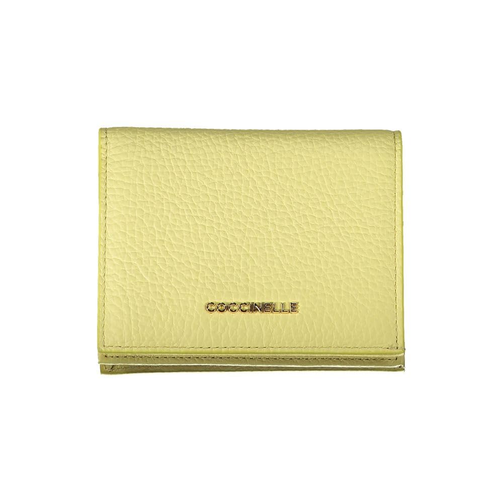 Portefeuille jaune Coccinelle grand format à soufflets - 4