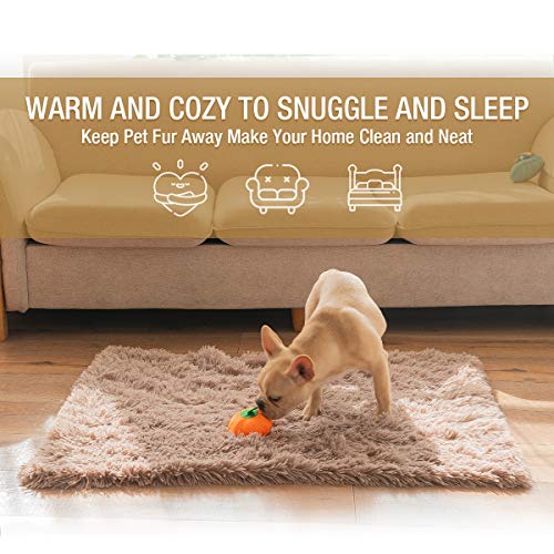 Dog Cat Bed Blanket Cover, Cozy Fluffy Dog Fleece Pet Throw Blankets for Small, Medium Dogs, Cats, Multiple Use for… - Image 4