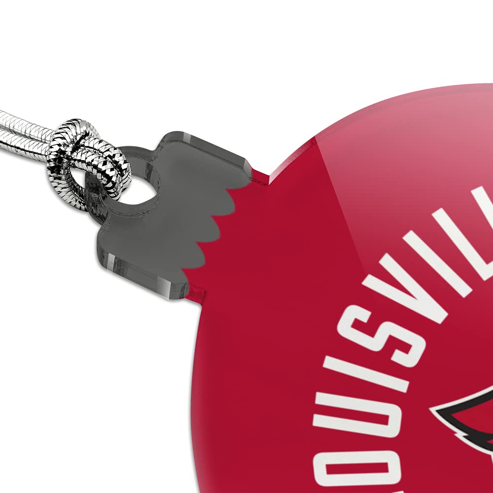 GRAPHICS & MORE University of Louisville Cardinals Acrylic Christmas Tree Holiday Ornament