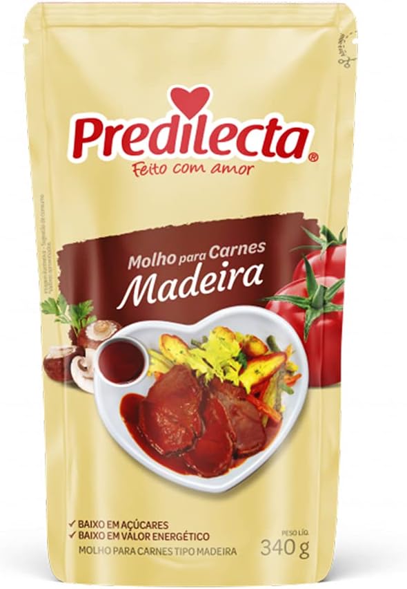 Madeira-Sauce for Meat, 340g - Molho para Carnes Madeira PREDILECTA, 340g