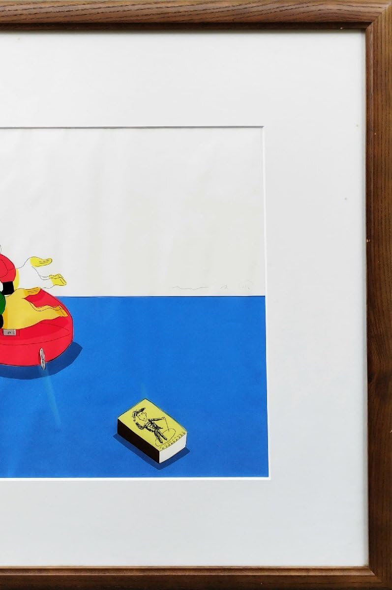 安西水丸　直筆　色紙 32d7b541d89fd21df974ad1d7fddc1