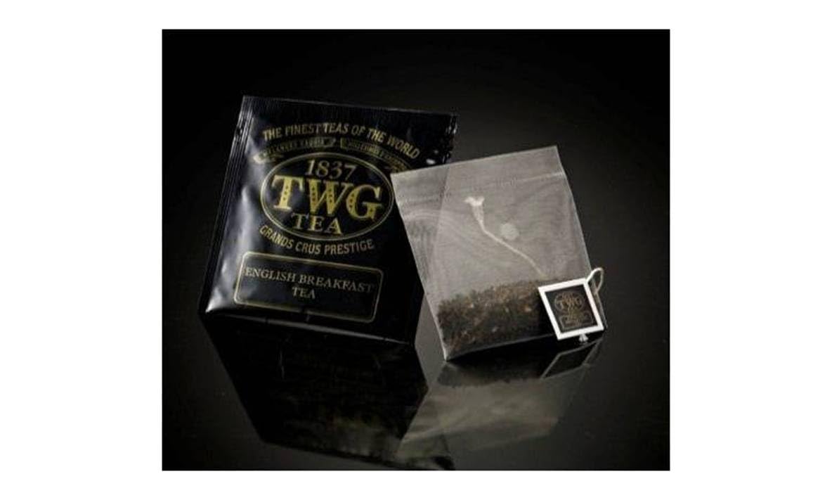TWG Singapore - The Finest Teas of the World - English Breakfast Tee - Hauptteil 100 Seide Teebeutel