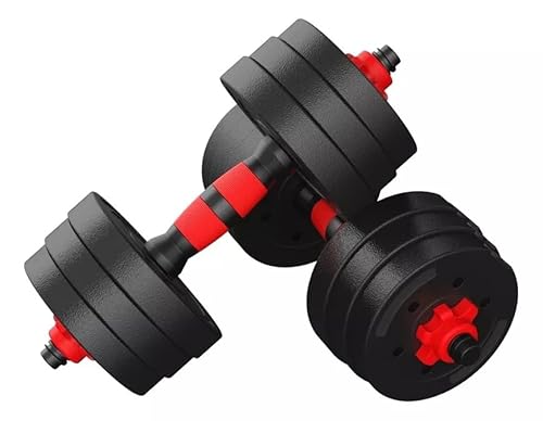 Kit Halteres de Anilhas E Barras Ajustáveis 15kg - Home Gym Fitness