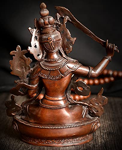 文殊菩薩　仏像 真鍮　マンジュシュリー　statue of Manjushri 文殊菩薩 仏像 真鍮 マンジュシュリー statue of Manjushri 文殊
