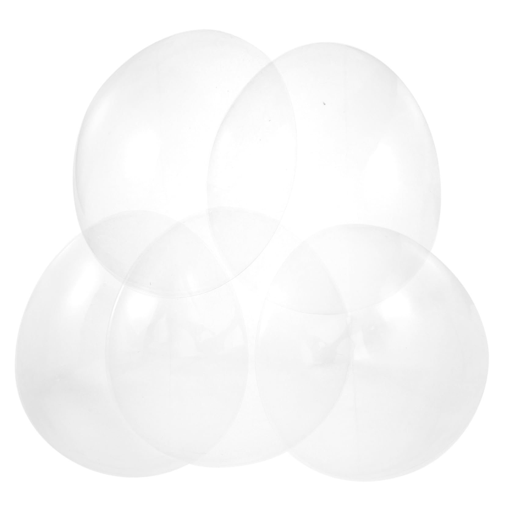 Housoutil 5pcs Transparent Wig Display Supports Cap Inserts for Hat Shaping Storage Versatile Cap Holder for Photography Organization for Wigs Hats Display Home Studio