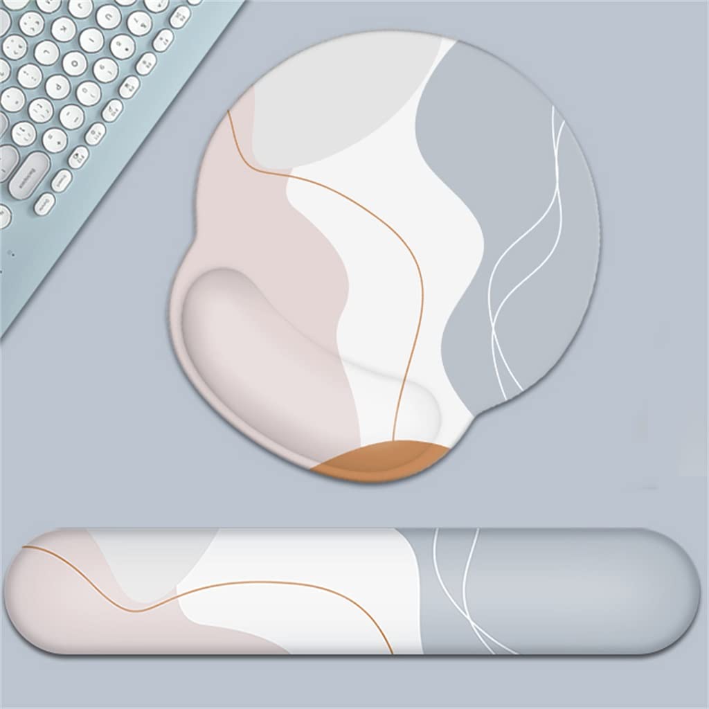 Mouse Pad Thickened Wrist Pad Laptop Keyboard Hand Pillow Three-Dimensional Comfortable Cushion Mouse