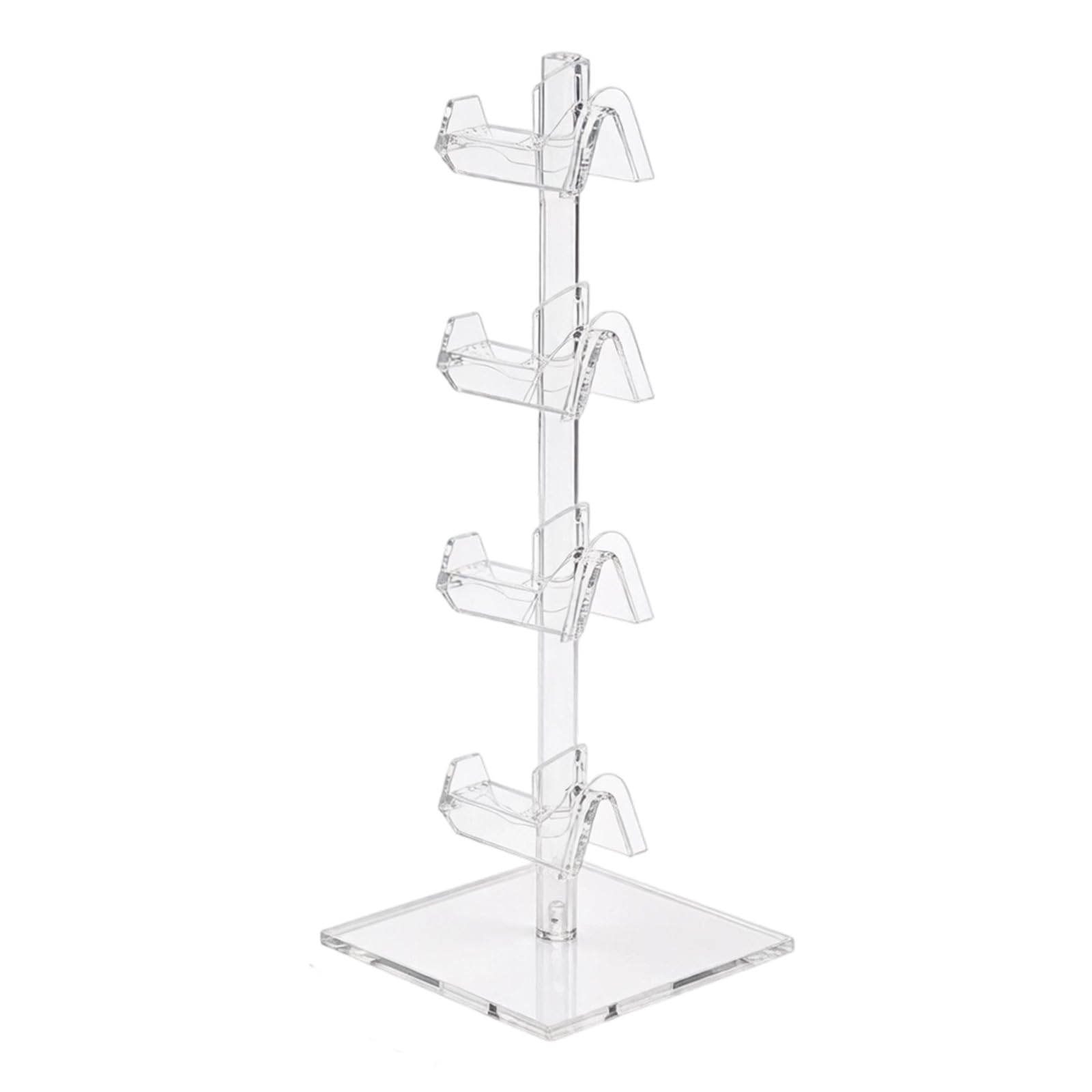 Mekalero Fourth Floor Stylish Acrylic Staircase Display Holder Retail Store Accessories Rack Perfect For Showcasing Sunglasses And Spectacles Step Sunglasses Display Rack