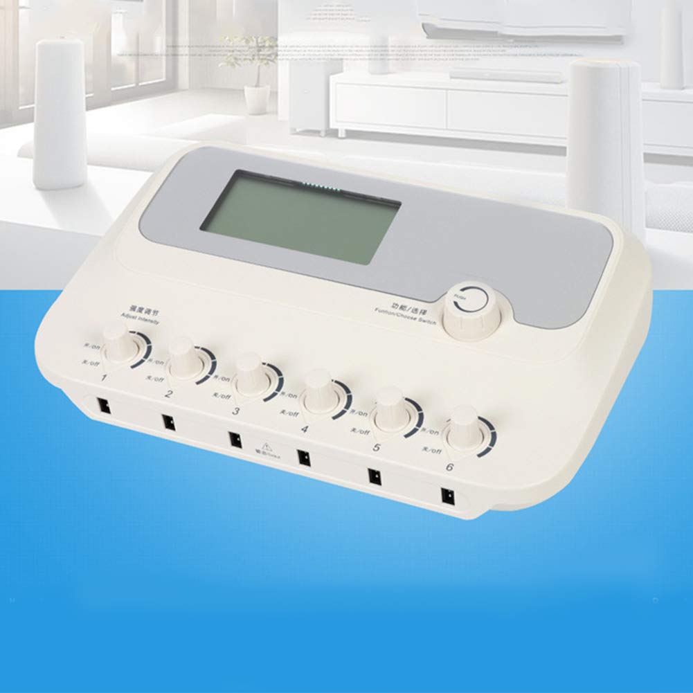 Dispositivo de Terapia de máquina de Masaje Recargable de la Unidad Tens para el manejo del Dolor y la rehabilitación con masajeador Ideal para Tratar la ciática por estrés de la Espalda