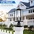 Dusk to Dawn Outdoor Post Light, 18'' Lamp Post Light Fixture 2-Light, Waterproof Modern Outside Post Lantern Column Lights, Exterior Pole Lighting Pillar Lantern, 1 Pack (Not Include Mounting Base)