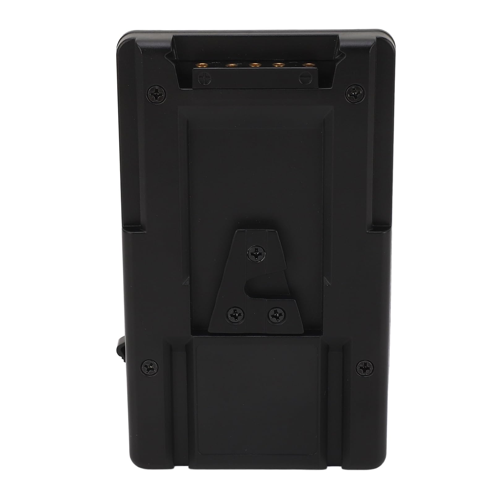 Asixxsix Placa de Batería de Montaje Dorado, Convierte Montaje Dorado en en V Placa de Batería de en V Convertidora de Adaptador de con Salida de Grifo D de 16,8 para Videocámaras Luces de Cámara