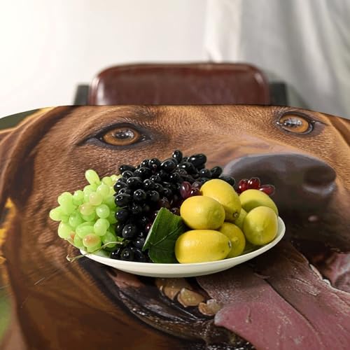 Nappe rectangulaire facile à nettoyer pour enfiler les repas sans taches 140 cm - 6