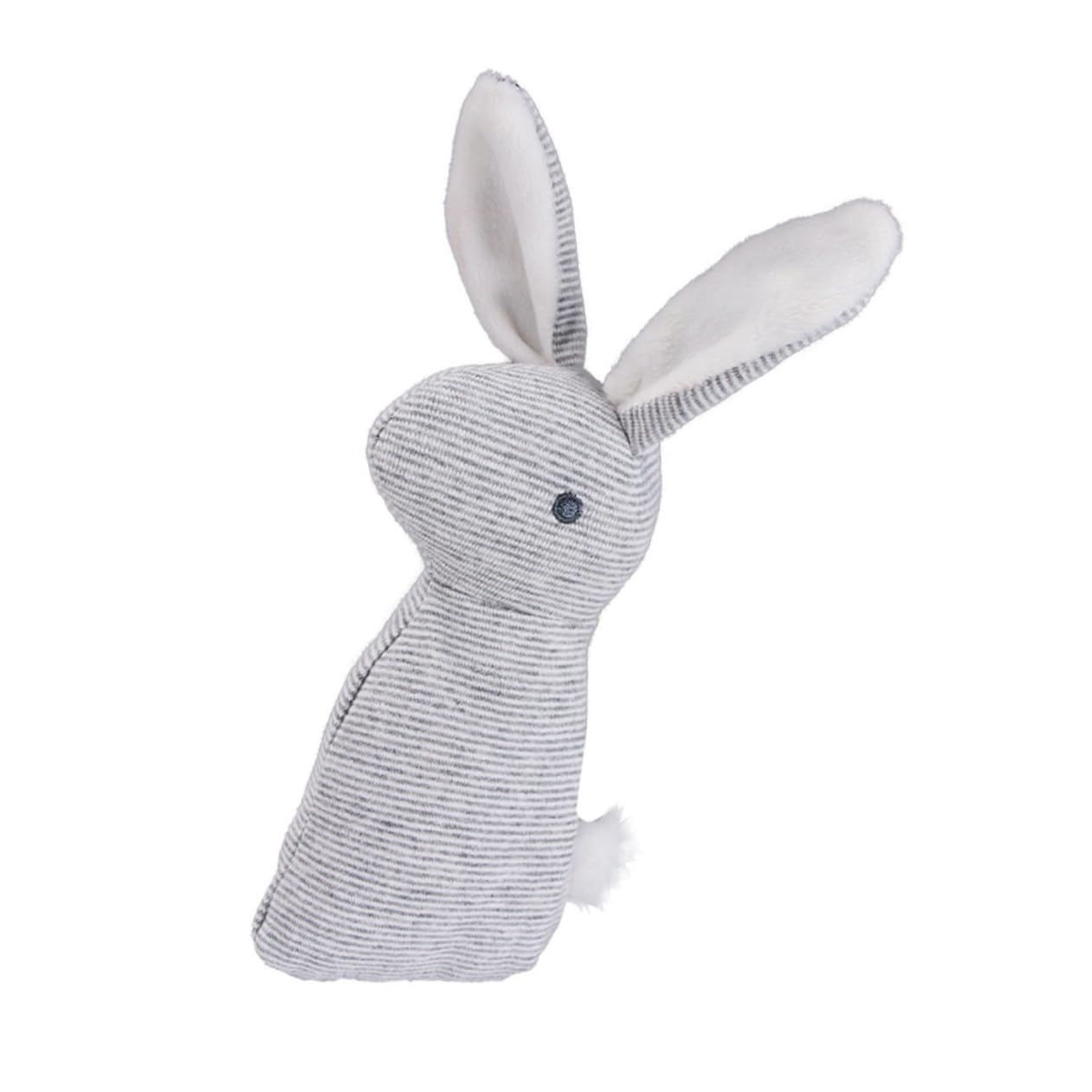 Mipcase Jouet Couineur Lapin pour Chien, Peluche Coton, Anti-Ennui | Saisir et Jouer, Réduit les Comportements Destructeurs, Jouet Sonore pour Animaux de Compagnie