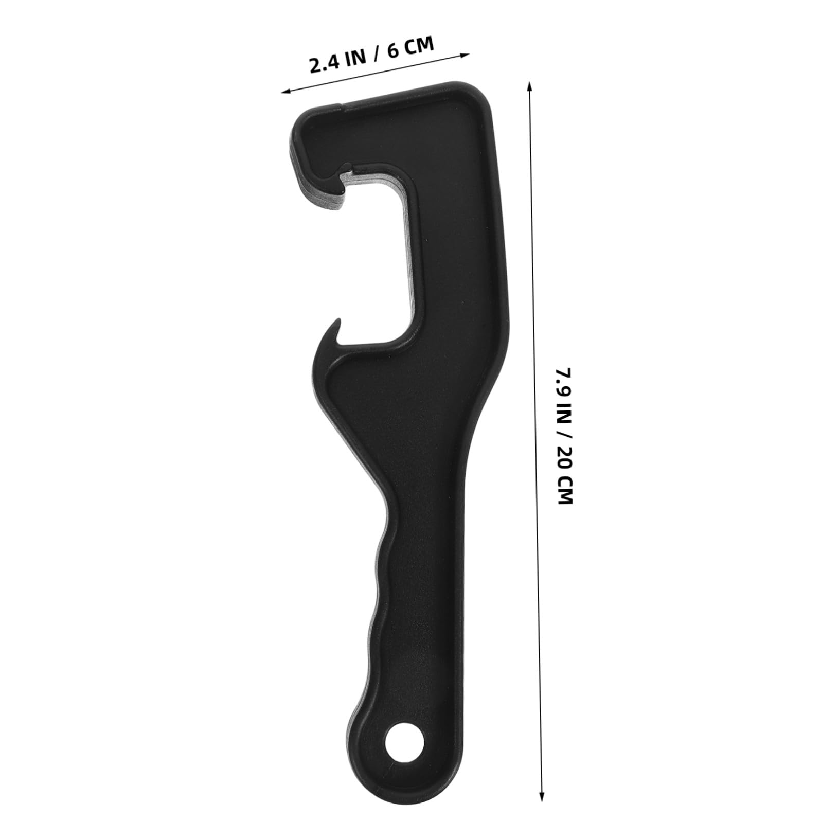 10 Stück Eimeröffner Eimerdeckelöffner Aus Robustem Material Mit Hakenform Und Fingermulden Für Farbdosen Werkstatt Und Haushalt