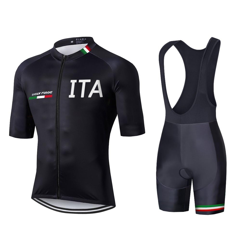 UGLY FROG Racing Maglia da Uomo MTB Asciugatura Rapida Traspirante per Mountain Bike Ciclismo Palestra