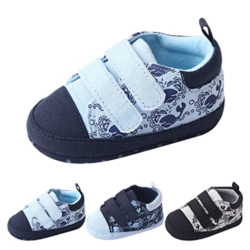 sfdgfhyf Baby Outdoor Sneakers Spring and Summer Children Infant Toddler Boys and Girls Sports Shoes Flat (Black, 5 Infant)2