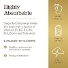 Solgar B-Complex 50, 250 Vegetable Capsules - Energy Metabolism, Cardiovascular Support, Nervous System Support - Non-GMO, Vegan, Gluten Free, Dairy Free, Kosher - 250 Servings