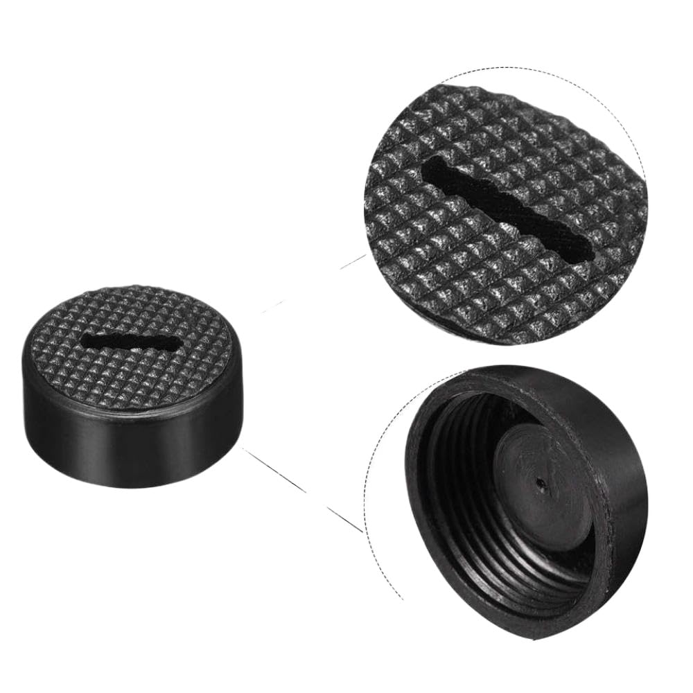 10 szt. czarna plastikowa śruba uchwyt na szczotkę węglową obudowa do silnika 19 mm średnica zewnętrzna 15 mm ID 8 mm wysokość kompatybilna z różnymi osłonami szczotek