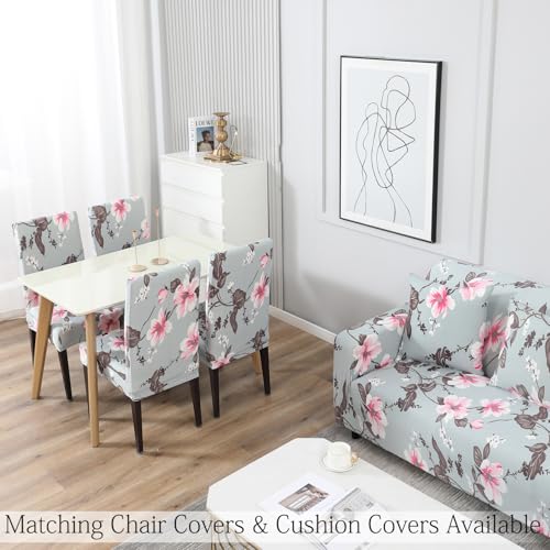 Image of HOKIPO Stretchable Elastic Couch Cover 3 Seater (AR-4095-D24)
