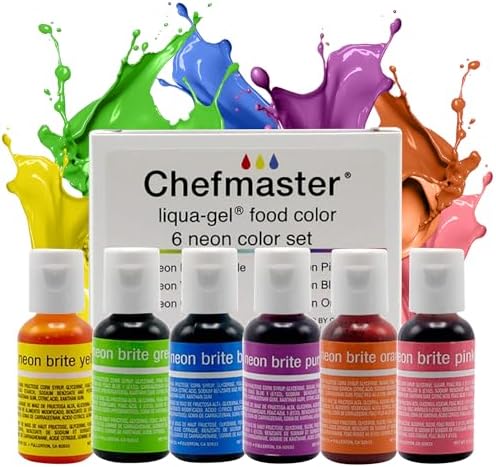 Liqua-Gel Color Kit 6/Pkg .7oz-