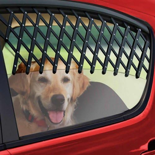 Car Window Pet Gate Lets Fresh Air In Keeps Pets Safe and Cool-Color Random by Natshop