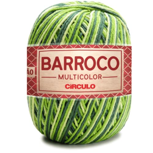 Barbante Barroco Multicolor Premium nº 6 (226m) 200g - 9536 GRAMA...