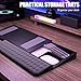 Computer Tilt Keyboard Stand - Acrylic Ergonomic Keyboard Holder for Easy Typing Working, Keyboard Riser with Comfortable Wrist Rest for Keyboard, Office, Home - Fits All Keyboard Sizes