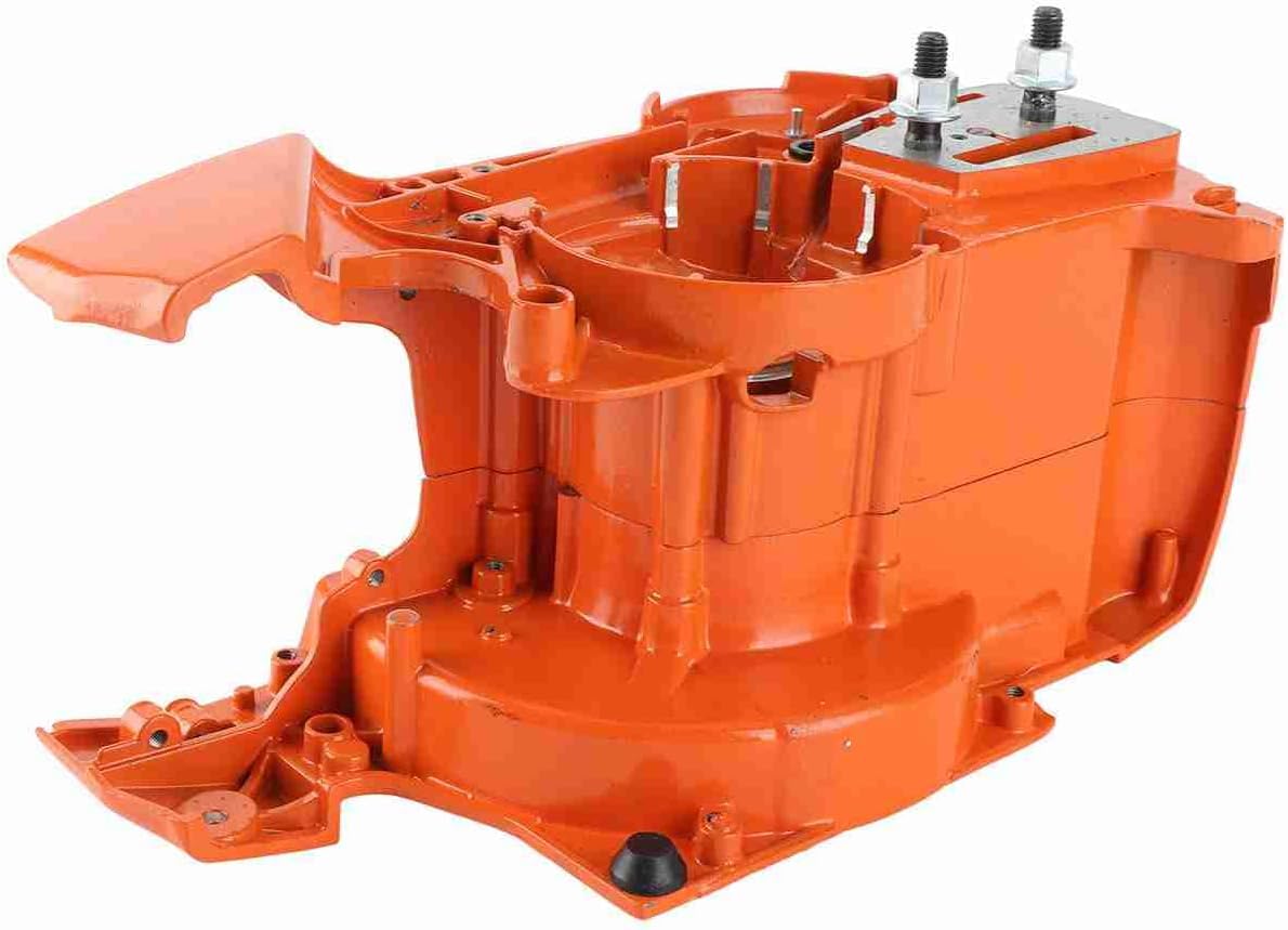 Crankcase, Crankcase Housing Engine Housing Compatible with Husqvarna 362 365 371 372XP X Torq EPA 375K, Chainsaw Engine Case