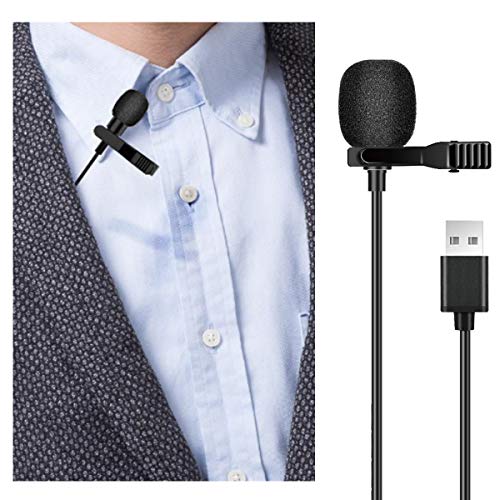 RBNANA USB Lavalier Mikrofon für Computer, Omnidirectional Kondensator Mic, Ansteckmikrofon für Android, IPhone, PC… – Bild 8