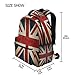 UOYO Backpacks UK British Flag School Bag Student Bookbag Adjustable Shoulder Bags Laptop Rucksack Travel Hiking Camping Daypack for Teens Girls Boys Women Men