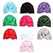 CHSEEA 10 Pezzi Baby Cappello Berretto Set per Bambino, Neonate Elastiche Fascia Capelli Wraps Turbante Archetto Bowknot Cerchietti Maglieria Copricapo Cappelli Beanie Fasce per Fotografie e Feste #3
