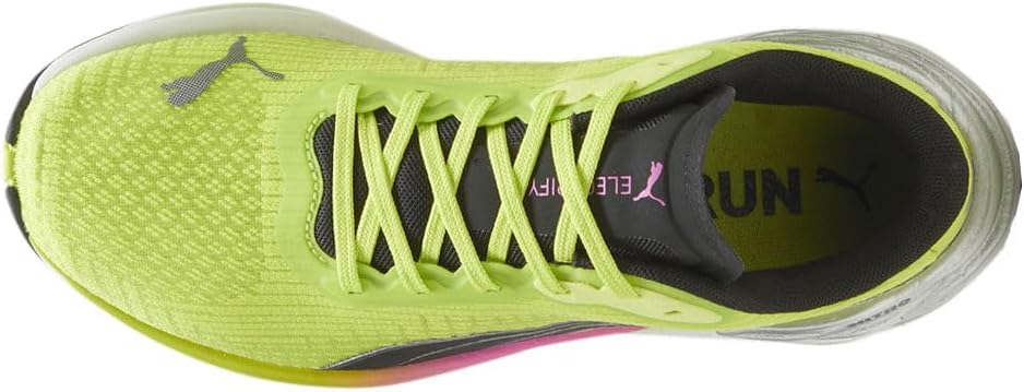 PUMA Womens Electrify Nitro 3 Running Sneakers Shoes - Green