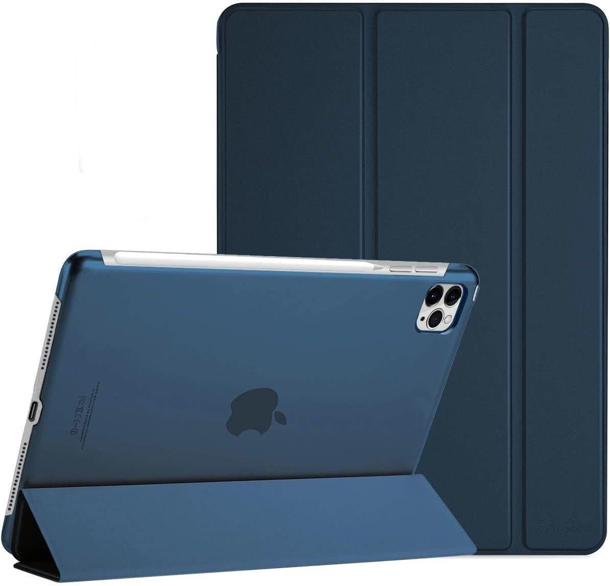 ProElite Case Cover for Apple iPad Pro 11 inch 2024 M4 Cover, Smart Flip Case for Apple iPad Pro 11 inch M4 2024, Translucent Back, Dark Blue (B0D3LKQ17F) Amazon Price History, Amazon Price Tracker