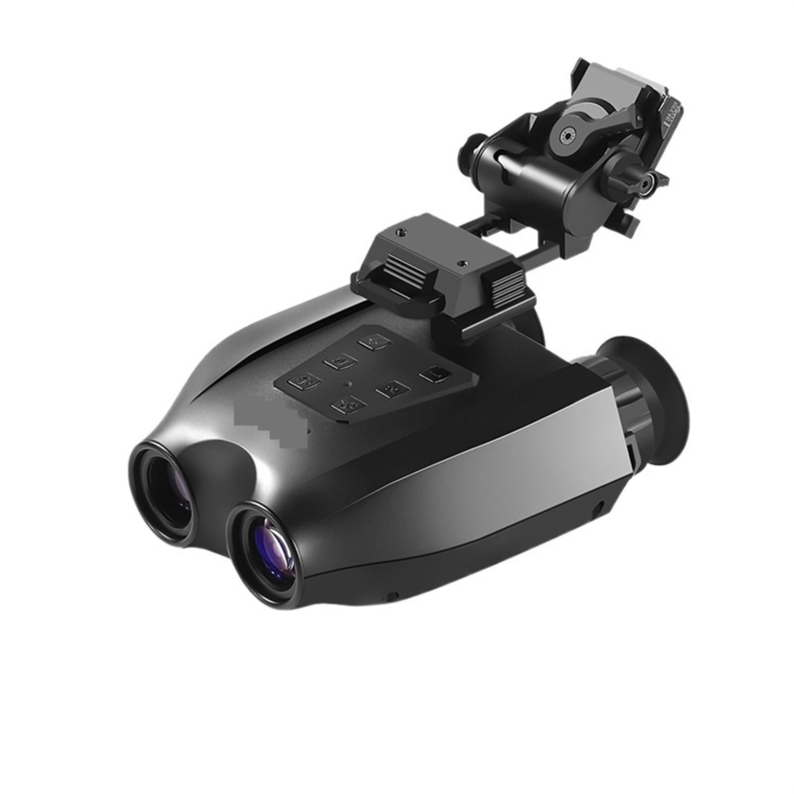 Digital Night Vision Goggles Infrared Binocular HD 1080P Video Camera for Helmet Head Mounted 6X-48X Zoom Long Range for(Black NVG)