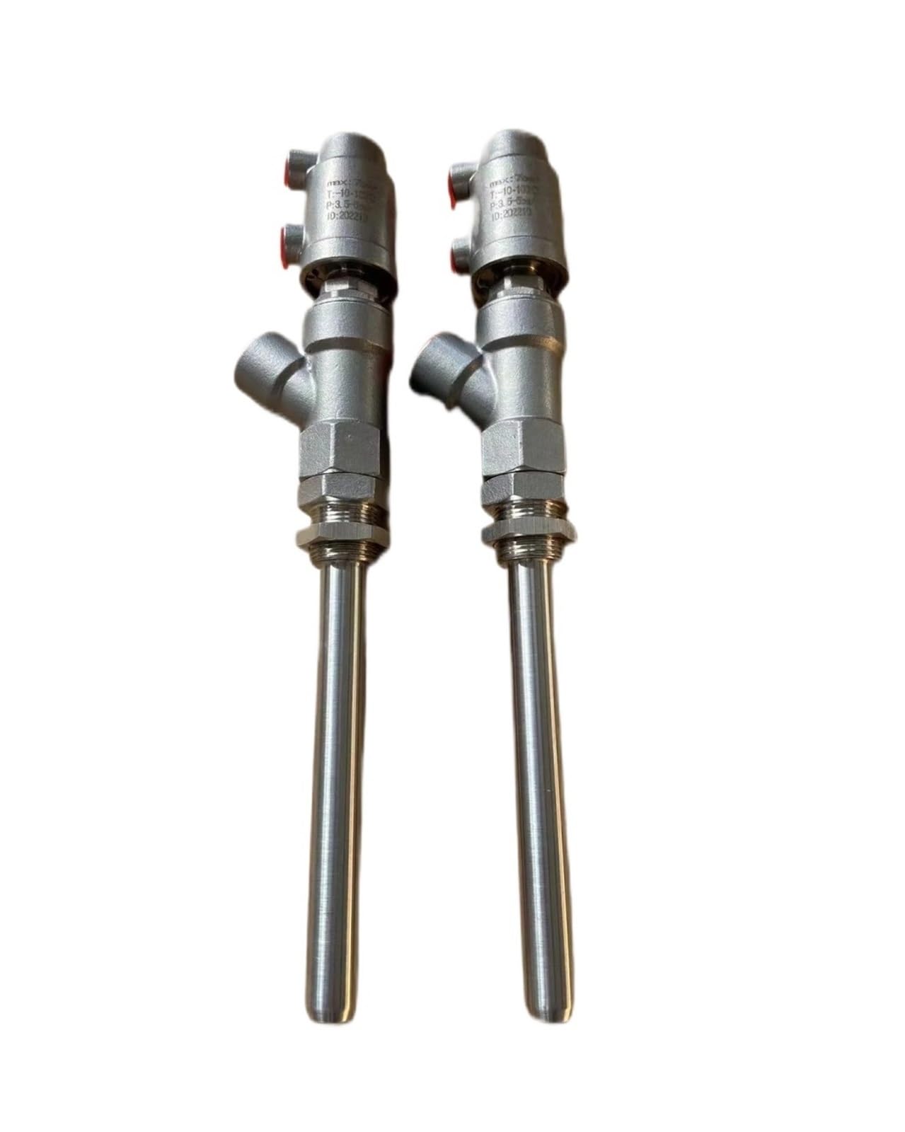 BALYDLUL 1PCS Filling Machine with Stainless Steel DN15-27 Extension Rod Anti-drip Pneumatic Discharge Nozzle Filling Valve(DN20-27 28MM L120MM)