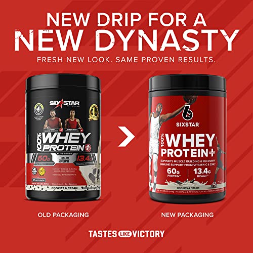 Six Star Elite Series 100% Whey Protein Plus Cookies And Cream 1.8Lbs Us #TOP1