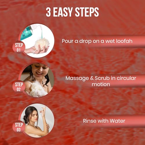 Image of Shower Gel With Honey and Glycerin Moisturising Body Wash,For Glowing skin,Gentle Cleansing Hydrates Refreshment Skin Body Wash for Women & Men Suitable for All Skin Types 250 ml - Pack Of 2
