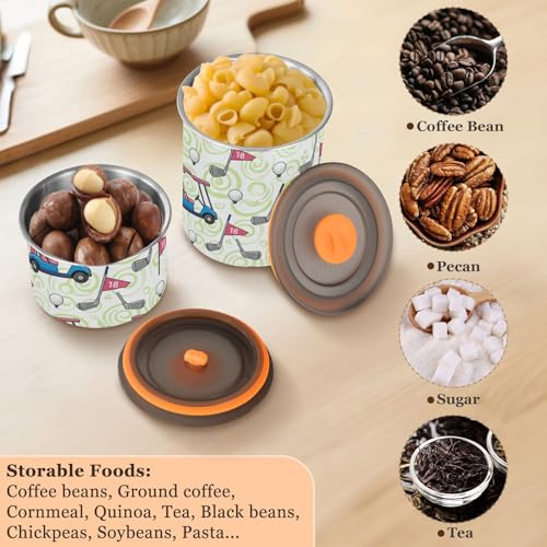 Contenedor hermético para café 900ml acero inox miniatura 5