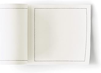 MYdrap Cocktail Napkins, Cotton, White, 11x11 cm