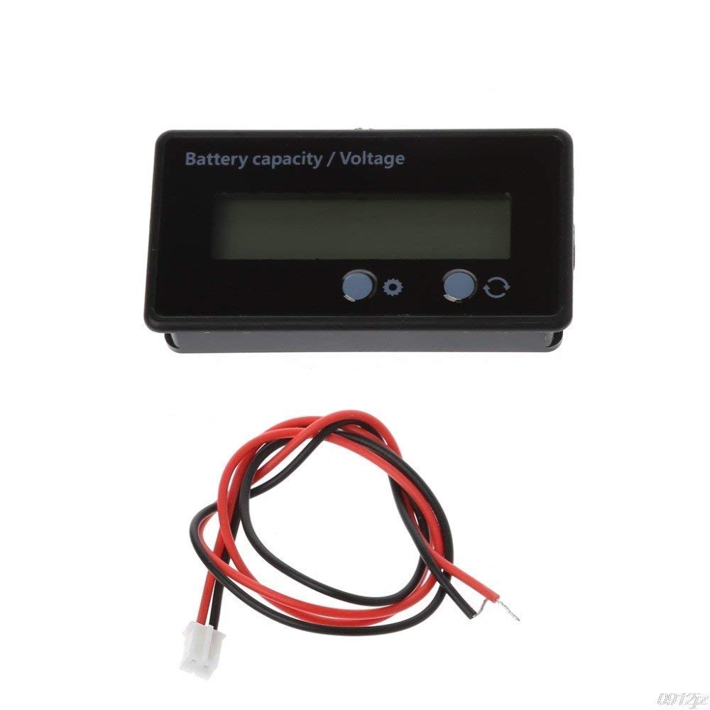 CentIoT - 2S to 15S 8V-70V LCD Acid Lead Lithium Battery Capacity Indicator Voltmeter Voltage Tester, Black (B08LTMT156) Amazon Price History, Amazon Price Tracker