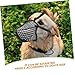 Abaodam Breathable Biting Dog Muzzle for Medium and Large Dogs Adjustable Mouth Cover Panting Allowance for Walking and Training