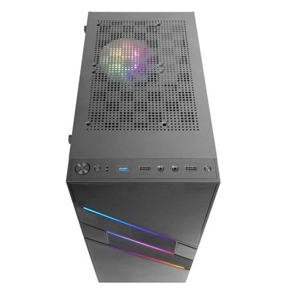 Mars Gaming MC-3TCORELCD Caja Gaming ATX, Pantalla IPS 7,2” Personalizable, Triple Cristal Templado Extraíble, Estructura Doble Cámara Lateral, Soporte de Refrigeración Líquida hasta 360mm, Blanco — view 102