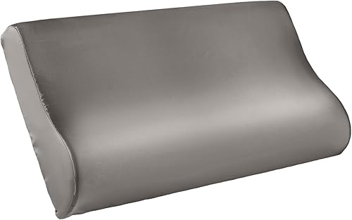 THXSILK 19 Momme - 1 funda de almohada de seda de morera 100% natural para contorno cervical, almohada de espuma viscoelástica, funda de almohada de